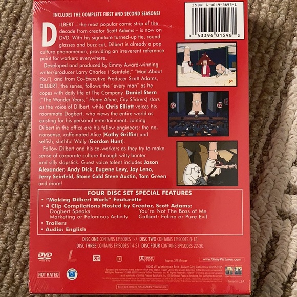 Dilbert the Complete Series DVD Set NWT - Picture 2 of 4